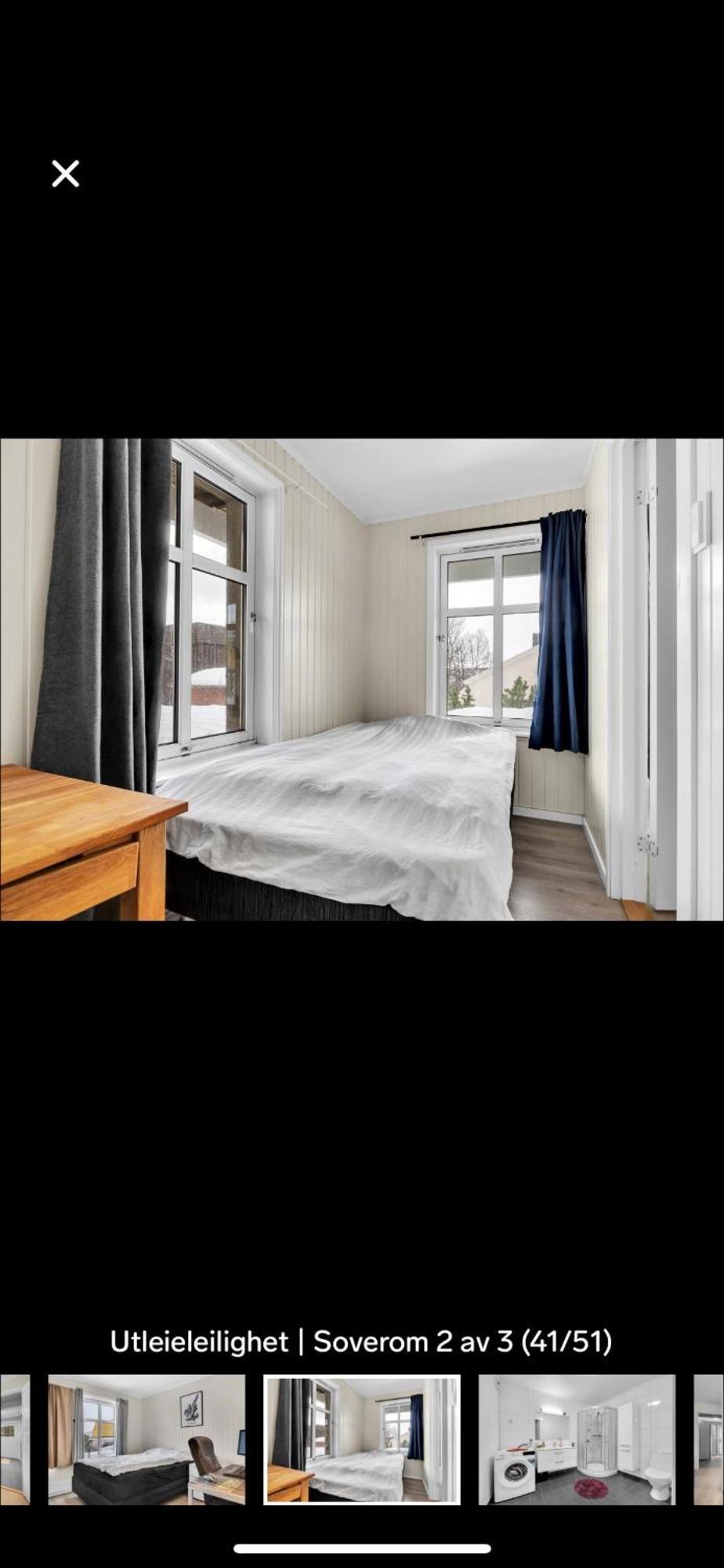 Sokkelleilighet Naert Fjellheisen Apartment ทรอมโซ ภายนอก รูปภาพ